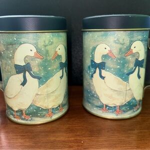 Vintage Geese Salt and Pepper Shakers